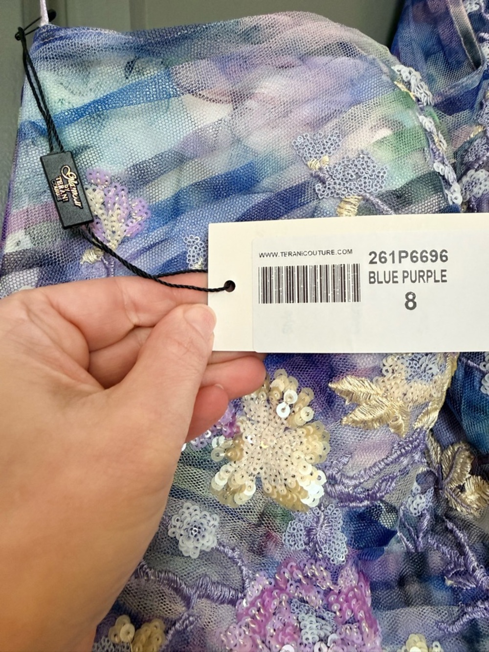 Terani Couture formal dress -NWT - Picture 4 of 12